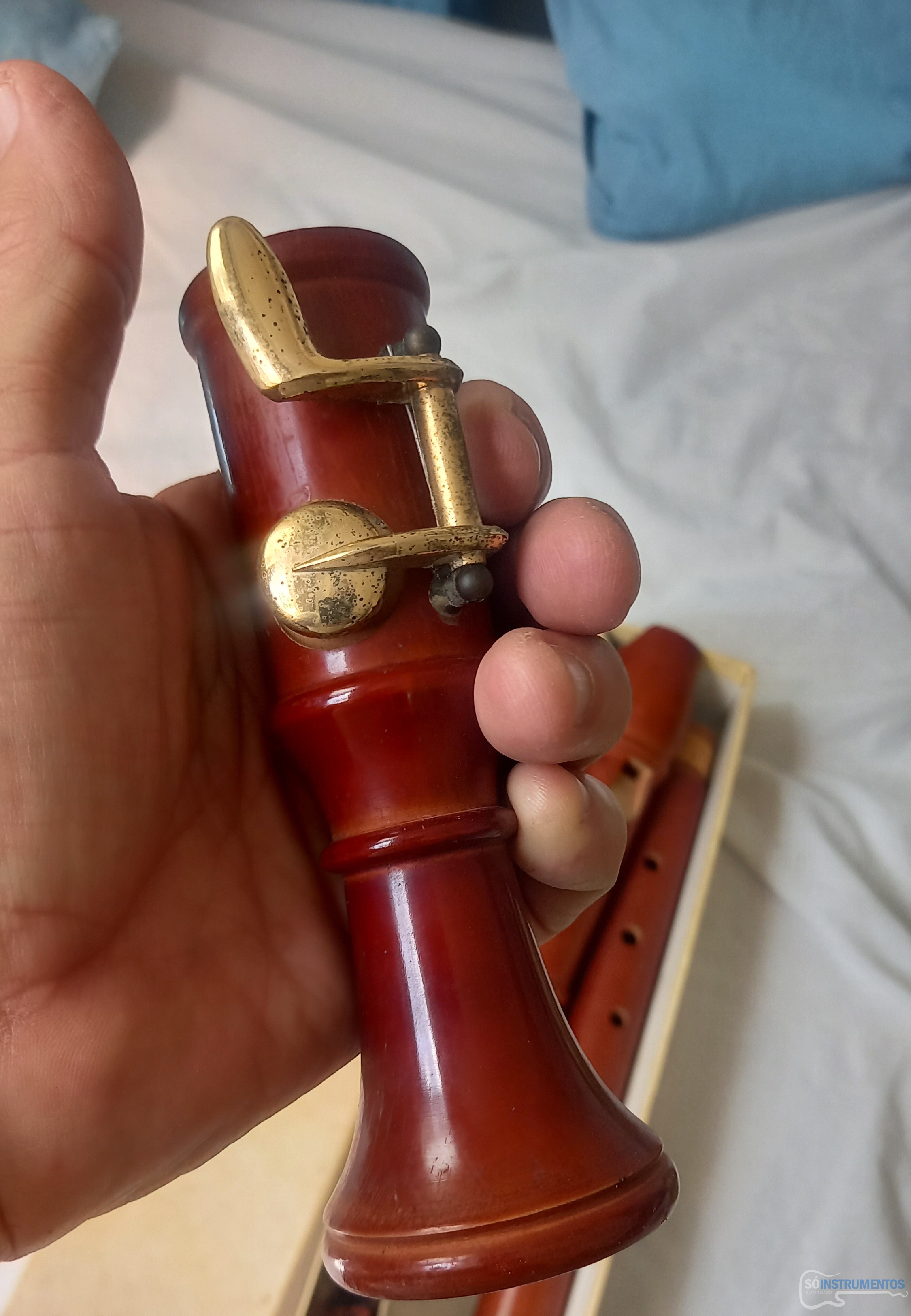 Flauta Doce de Madeira Tenor Flauta Doce de Madeira Tenor