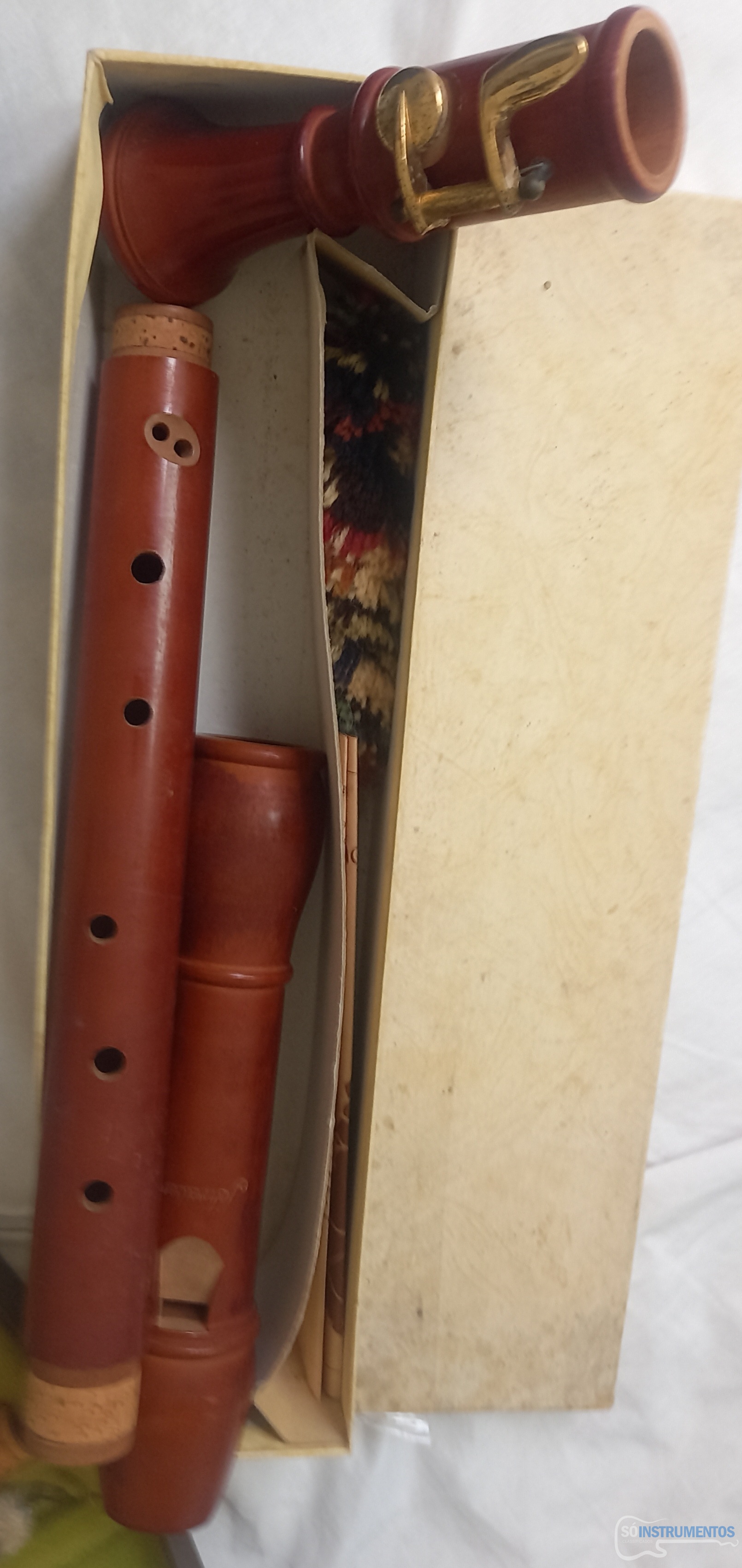 Flauta Doce de Madeira Tenor Flauta Doce de Madeira Tenor