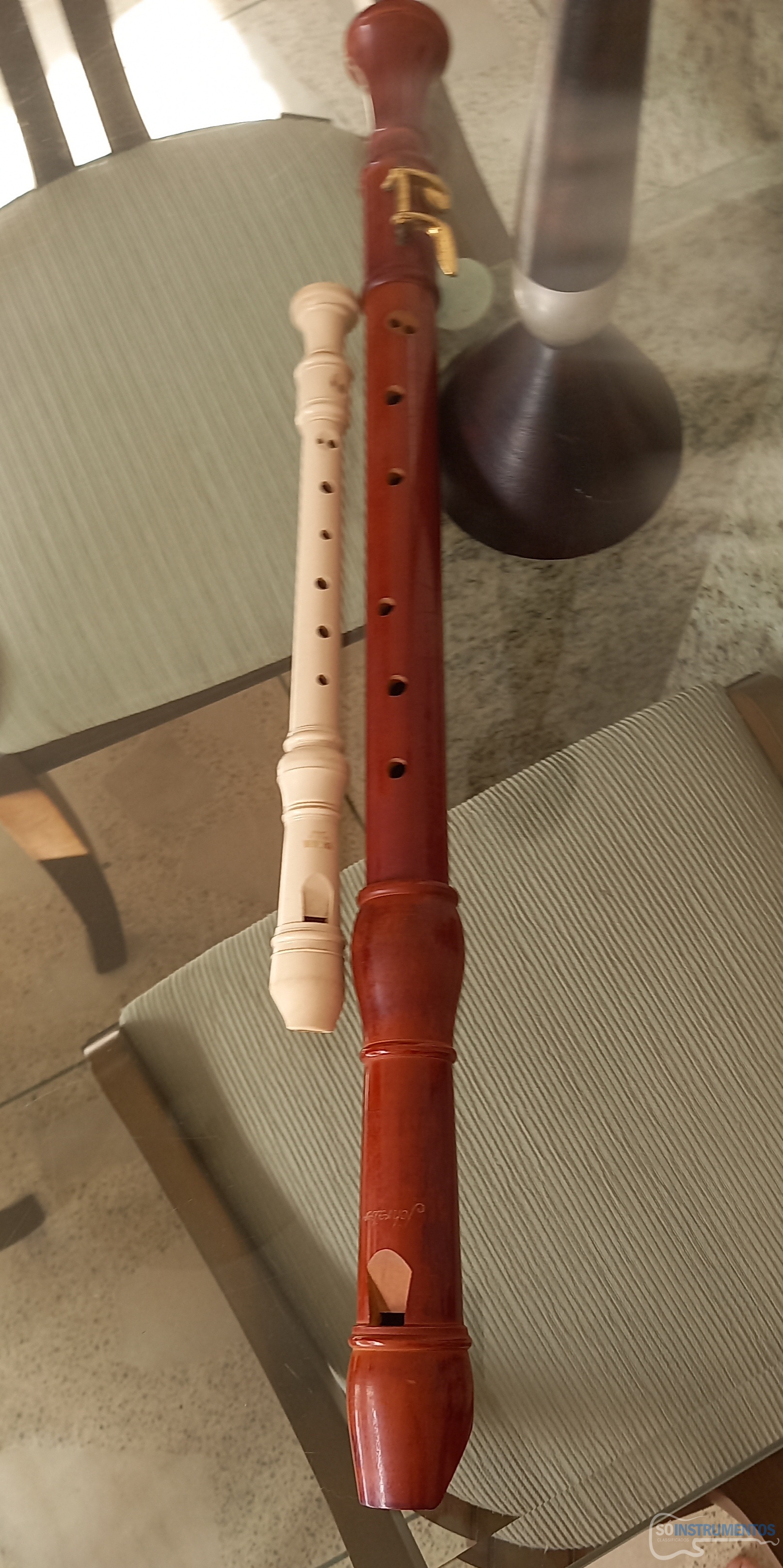 Flauta Doce de Madeira Tenor Flauta Doce de Madeira Tenor